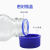 蓝盖试剂瓶宽口螺口化学样品瓶实验室透明棕色刻度密封5000ml家用 GL45 盖子1个