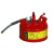 西斯贝尔 SCAN003R 金属安全罐II型防闪燃泄露易燃液体加注加油桶