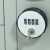 筑筠 圆形挂锁 密码锁挂锁 不锈钢仓库门密码锁 通用型橱柜锁 单位/个