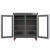富都华创 电子防潮柜438L黑色可控湿度范围20~60%元器件干燥柜