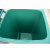 白云清洁（baiyun cleaning）AF07321 环卫分类加厚可挂车大垃圾桶 户外带轮垃圾箱 120L红色-有害垃圾
