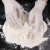 星灿医疗（XCYILIAO）一次性乳胶手套餐饮厨房手套工业医疗家务用洗碗橡胶手套  白色100只/盒 S/小码