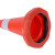 伏兴 反光路锥塑料圆锥 红白通用型车位锥桶反光路障警示柱雪糕筒PVC路锥橡胶桶