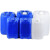 孔柔厚塑料桶化工储水桶10202530L升kg公斤食品级堆码桶废液方形 25L白色厚