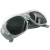 LISM戴式变光电焊面罩电焊自动电焊防护面屏头眼镜氩弧焊焊工电焊帽烧 墨绿眼镜1副