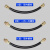 YFGPH 防爆挠性连接管4分扰性管连接穿线管软管接线钢丝编织金属/防爆挠性管 4分DN15*500mm 一内一外螺纹 
