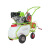 德威莱克DWY50推车式汽油机喷雾器高压果园打农药机喷雾消毒机器 白色