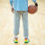 七容篮球运动长裤美式潮流跑步健身束脚卫裤针织透气2022新款 GO灰色  加绒款 M
