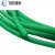 聚氨酯粗面圆带粘接圆形粗面皮带电机传动带工业皮带PU绿色粗面带 6mm绿色粗面1米价