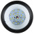 聚远 JUYUAN 1001筒灯LED明装筒灯LED贴片式免打孔防雾筒灯加厚铝材吸顶灯黑色白光5寸12W6000K 2个起售1个