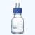 补料瓶盖 不锈钢加料瓶盖 反应器补料瓶单盖通 双通瓶盖 三通瓶盖 不锈钢三孔盖(小号)