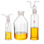 孟氏洗瓶高硼硅加厚玻璃直管多孔气体洗瓶洗气瓶60/125/250/500/1 60ml单瓶