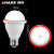 西野（SHARE）西野LED 5W E27螺口声光控球泡 白光 物业过道走廊厕所感应灯 楼道智能5W声光控感应灯