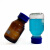 广口瓶 螺纹口广口瓶丝口蓝盖试剂瓶密封瓶实验室取样瓶玻璃瓶透明棕色DMB 蓝盖宽口透明试剂瓶1000ml