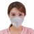 林盾（LINDUN）3007防尘口罩KN95防护口罩防霾粉尘防护男女口罩 灰色（带呼吸阀）