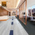 爱柯部落 方块毯办公室拼接地毯 会议客厅满铺防滑地垫装隔音地毯25cm×100cm（4片）灰色条纹110091