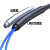 福为胜（FUWEISHENG）复合成品光缆室外单模铠装带电源线光纤免熔接光纤入户线 4芯+2*1.0电源 200米