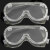 冰禹 BY-7546 PC四珠大风镜 防护眼镜 防风防尘劳保眼镜 护目镜3个
