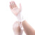 爱马斯AMMEX 一次性手套橡胶手套乳PVC手套检查卫生工业清洁无粉劳保防护透明GPX3CKRT 检查级GPX3M(100只/盒) L