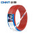 正泰（CHNT）BV6平方电线电缆 国标单股铜芯电线铜线照明电源线 6平方 蓝色100米