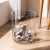 垃圾桶客厅亚克力PET透明厕所厨房创意大容量办公室卧室纸篓 16L透明款