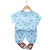 迪士尼（Disney）男童套装夏装2024新款婴儿洋气棉麻短袖两件套宝宝夏季小童潮 蓝色2 XY2237 120cm