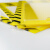 海斯迪克 HKL-269 亚克力私人车位牌 吊牌送链条加笔 私人车位 黄色双号擦写款*30*18cm