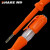 西野（SHARE）电笔螺丝刀式测电笔 100V-500V  橙色 小号电笔