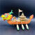 友家语手工船材料小马达螺旋桨龙龙舟模型手工diy拼装制作材料儿童端午 木制激光版小龙船（高品质）