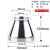 304不锈钢焊接大小头抛光变径管卫生级同心异径管接头镜面89-219 φ108382个厚