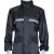 理联 LN-ZY003反光雨衣套装 黑色 单层 XXL