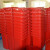 简厚 厨余分类垃圾桶大号厨房户外商用医疗干湿分离蓝色灰色绿色加厚全国标准分类塑料垃圾桶 红色挂车款80L