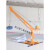 360度旋转架子室外装修小型吊运机220v电机提升机建筑吊机 车载支架(1000公斤)