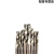 豹穆（BaoMu）铝用钻头白钢HSSE三尖钻头去毛刺铝合金专用直柄麻花钻非标定做5 3.4  (铝用三尖) 1支单价