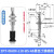 SMC工业机械手真空吸盘金具支架吸杆ZPT10BNJ10-B5-A8/10强力吸嘴 ZPT-06UN-J10-B5-A8