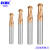 SKAK钨钢铣刀 HRC60度标准长或柄加长高硬球型铣刀 CNC数控锣刀 R0.5*4D*50L