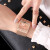 韩国大表盘手表女方形时尚潮流个性水钻手链女表金色流苏石英表 常规号 银色 适合手腕15-20CM