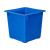 标燕  【清洁箱加厚31* 41.5 *47】果壳箱蓝色工业垃圾桶ZTT-96042