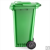 莱杉加厚垃圾桶 物业小区公用室外环保分类塑料带盖环卫户外垃圾桶酒店大号商用垃圾桶 240L
