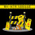 惠利得 正在施工注意安全警示牌告示牌提醒小心地滑维修清洁车位 小心地滑(10个)