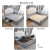 派然 美式实木床加宽大长现代简约1.8m双人床主卧欧式床亲子床实木床 床+20公分弹簧垫+1柜 1500mm*2000mm  框架结构