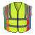 易美丽诺 LK3216 道路交通反光马甲应急救援夜间反光服 环卫款(颜色备注)