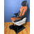 船用驾驶座椅 防浪椅 多功能升降旋转引航员椅 游艇钓鱼艇驾驶椅 米白 织布款