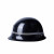 劳保佳 保安头盔 高强度PC金属钢盔 勤务安防执勤头盔 黑色 PC头盔 可定制