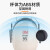 3M隔音耳罩防噪音睡眠工业降噪27db 白色H6A耳罩 1副
