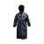聚远 JUYUAN 雨衣 连体 工程雨衣 雨衣 牛津反光条风衣 深蓝色 均码（170-190） 一套价