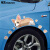车侦探（CHEZHENTAN）汽车贴纸轮眉保险杆车贴划痕遮挡防水贴画车头遮盖电动车个性创意 (两只猫咪)小号一对