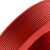 德力西(DELIXI)电线电缆 BVR4平方 单芯多股铜线 国标照明空调电源 铜芯电线 100米 红色火线