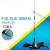 适用收音机天线外接信号增强车载短波调频FM功放接收放大器 全波段-BNC头 5m