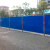彩钢泡沫夹芯板围挡工地道路市政工程隔离挡板小草铁皮防护安全栏 绿色